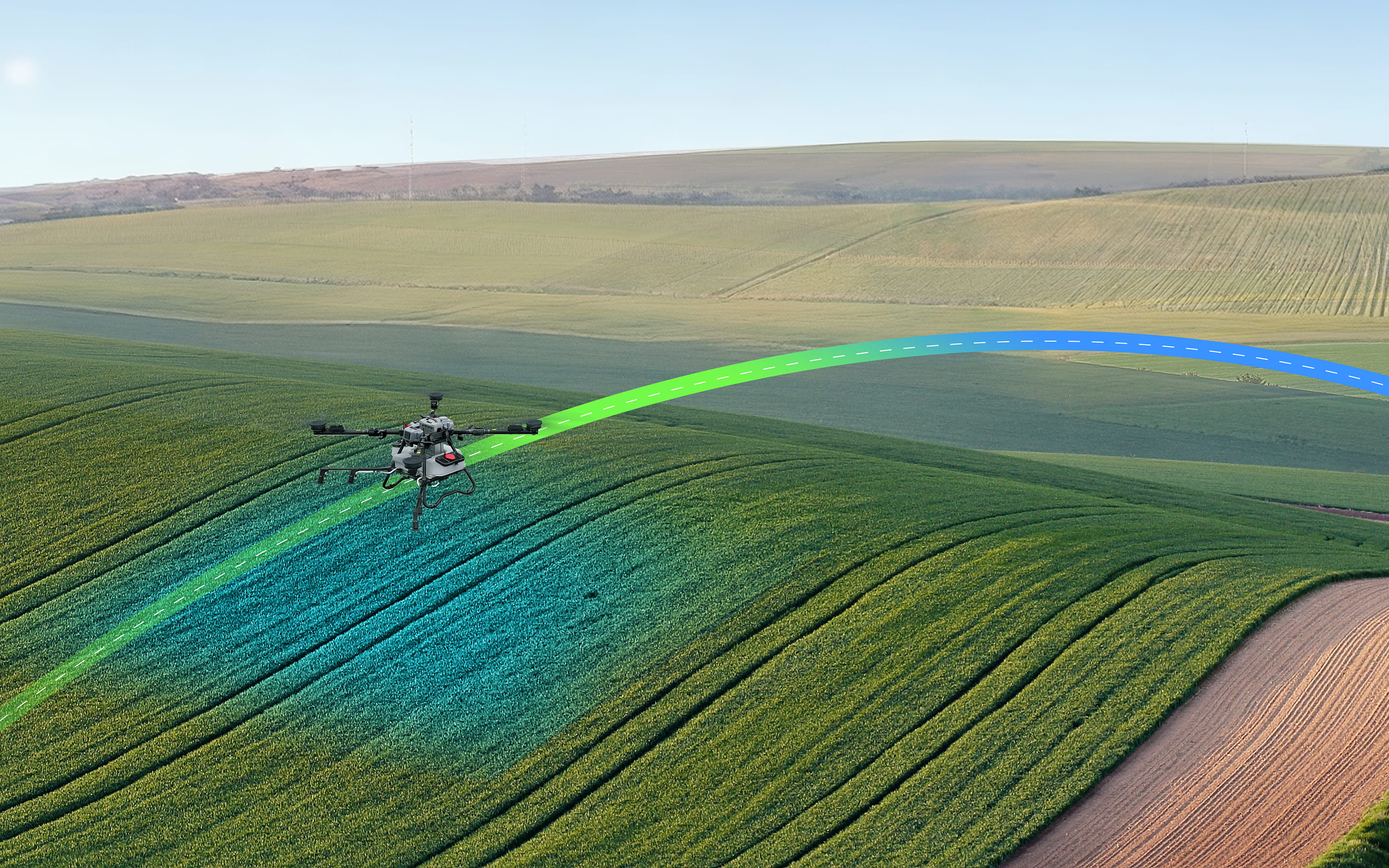 AG80 Agricultural Drone AG80 intelligent sensing system