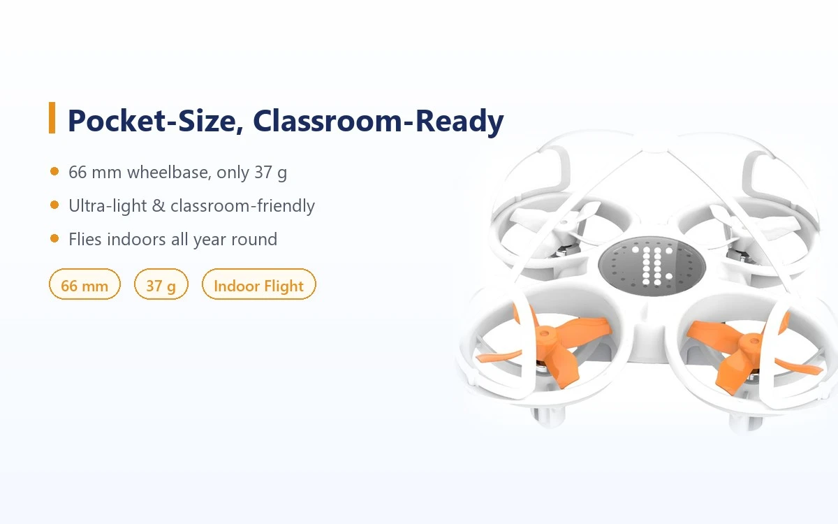 ALFI 66BL Pro ALFI 66BL Pro pocket-size classroom-ready drone
